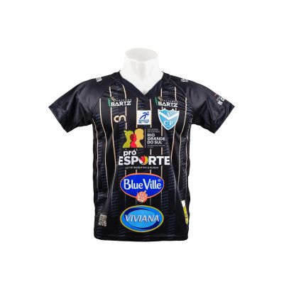 Camiseta Infantil Velez Preta